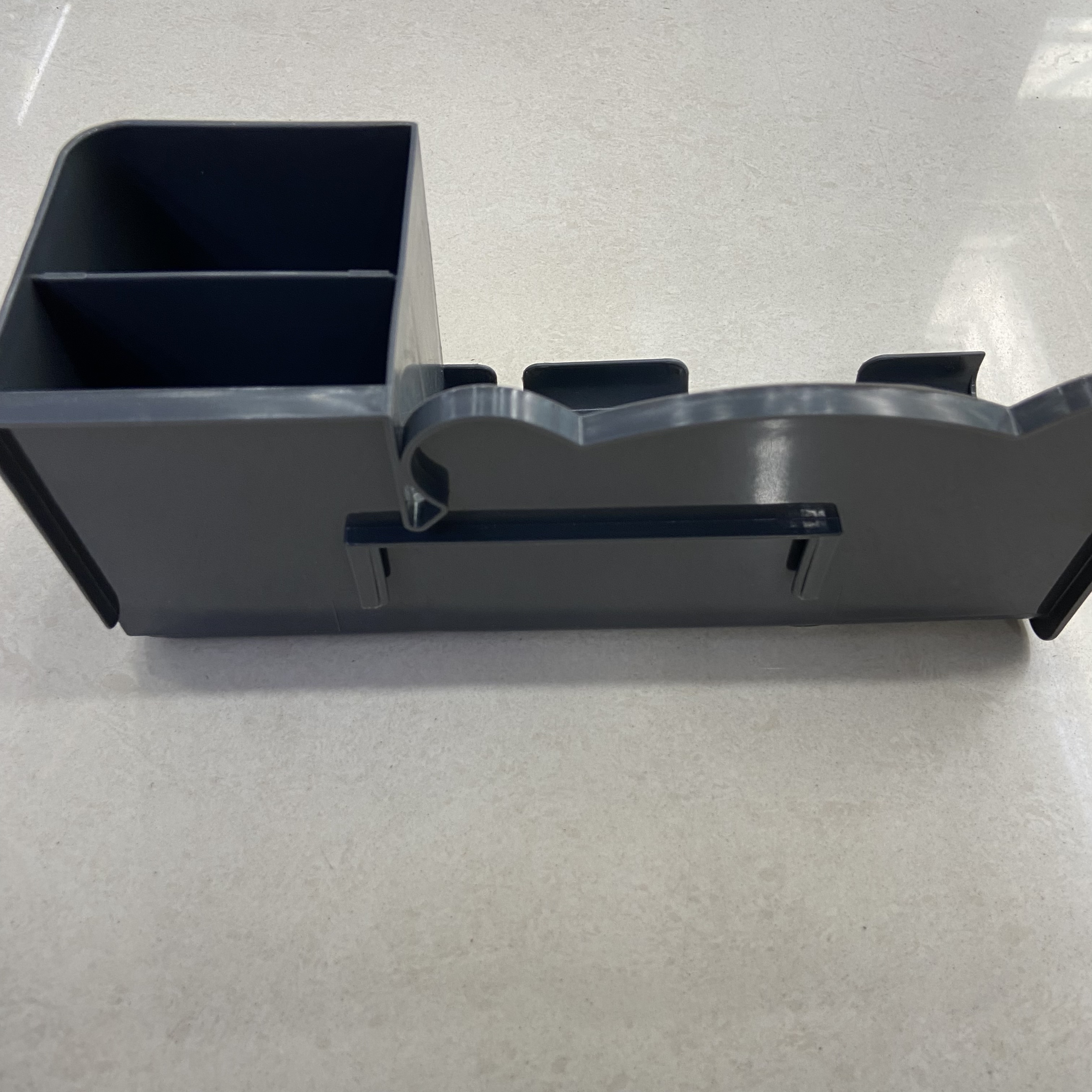 Hair dryer stand without drilling, bathroom hair dryer hanging rack, multi-functional bathroom storage rack, hair dryer placement rack Application Scenario