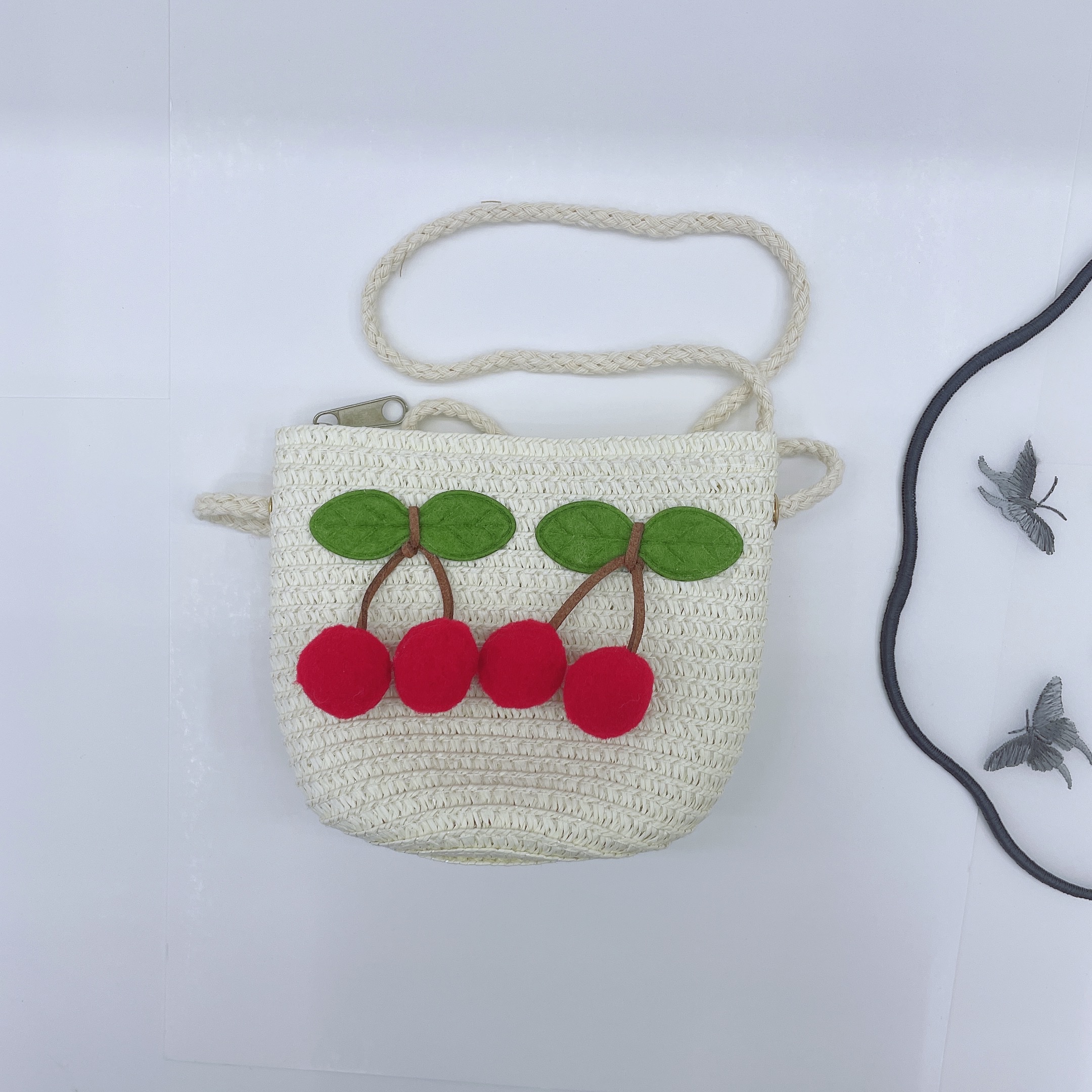 草编包/贝壳包/儿童包白底实物图