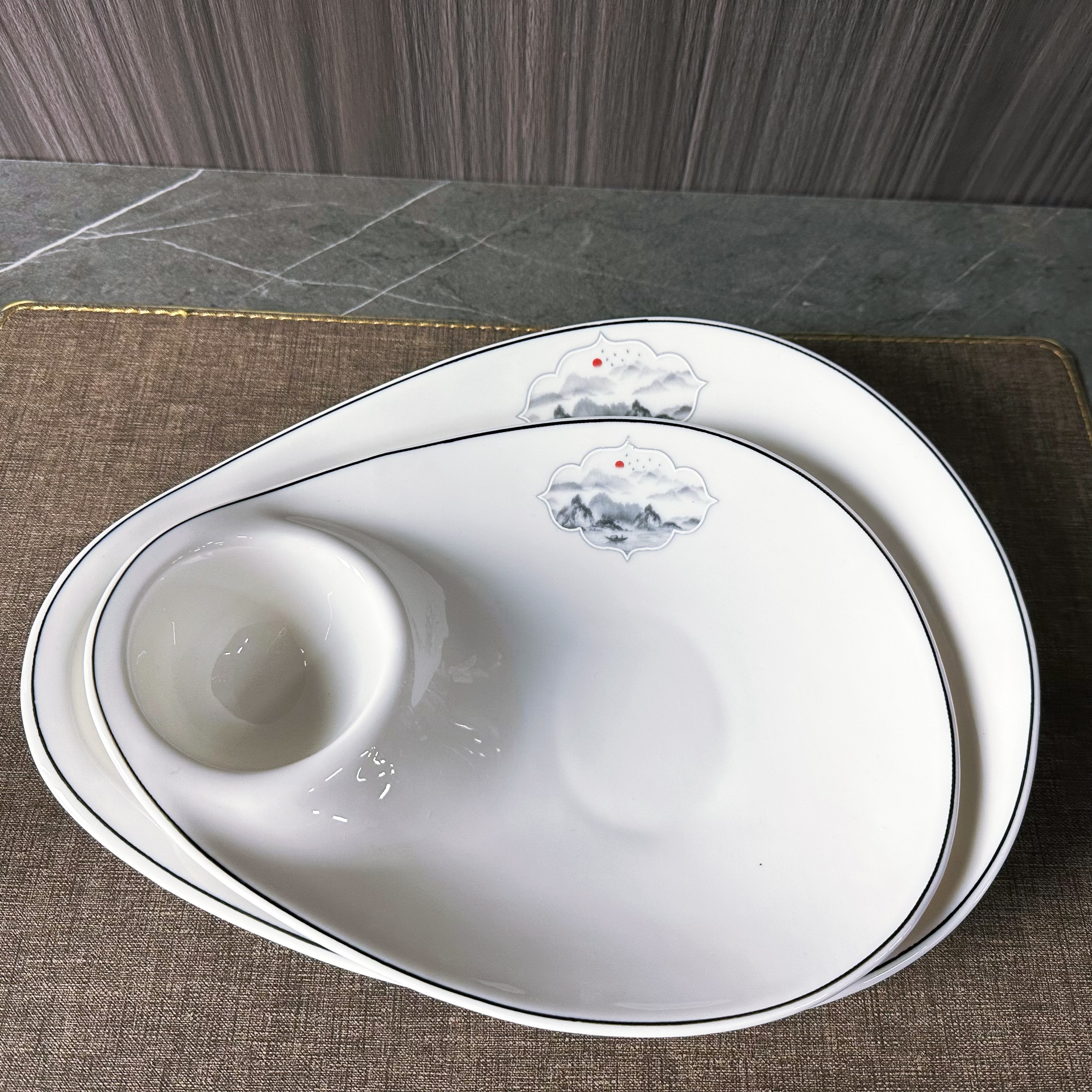 酒店用品/陶瓷餐具/盘子产品图