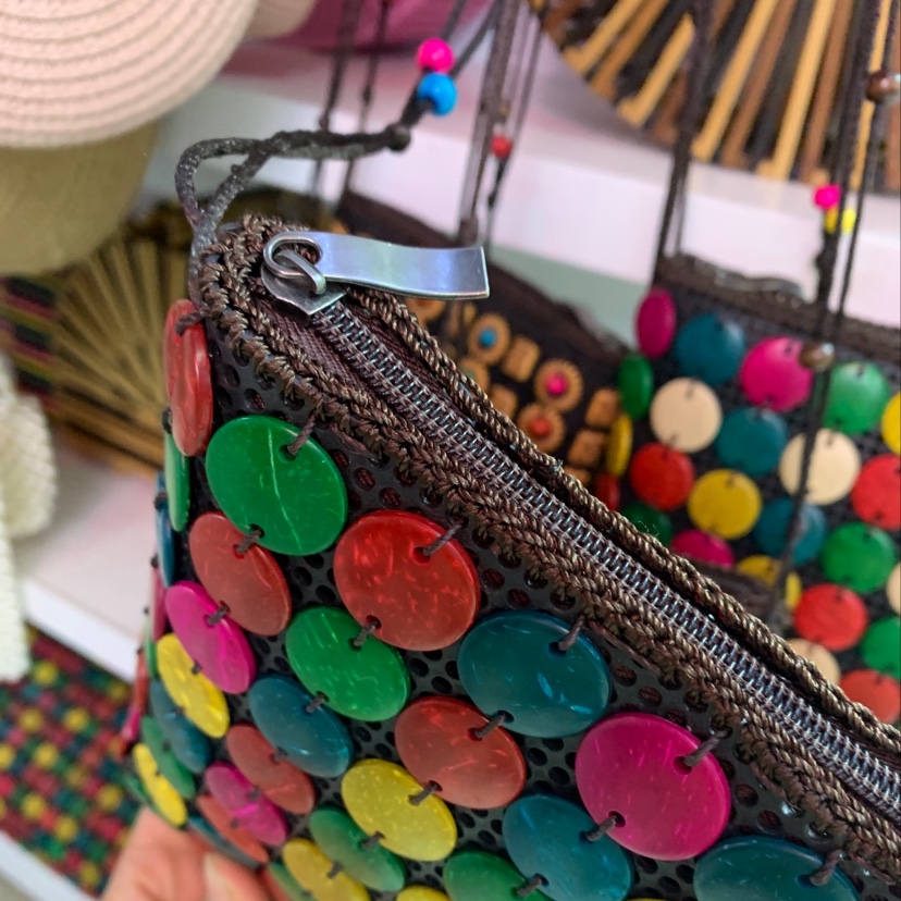 We offer a wide range of handcrafted coconut shell bags in stock and are a manufacturer of beaded bags Specification image