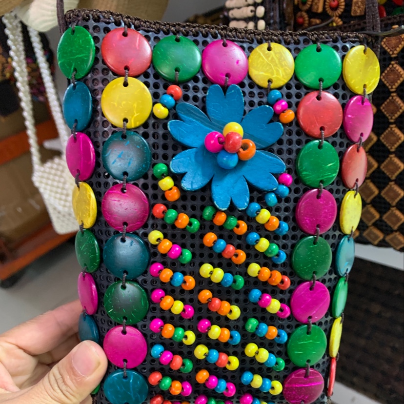 We offer a wide range of handcrafted coconut shell bags in stock and are a manufacturer of beaded bags Application Scenario