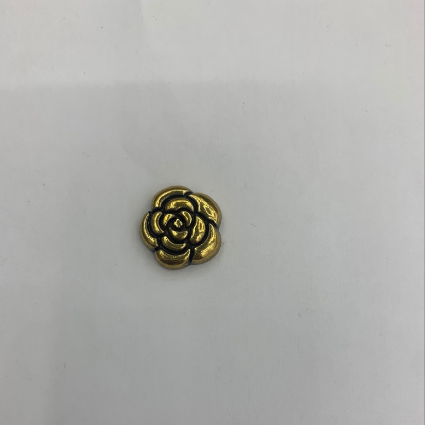 复古山茶花/多钻八角/珍珠镂空产品图