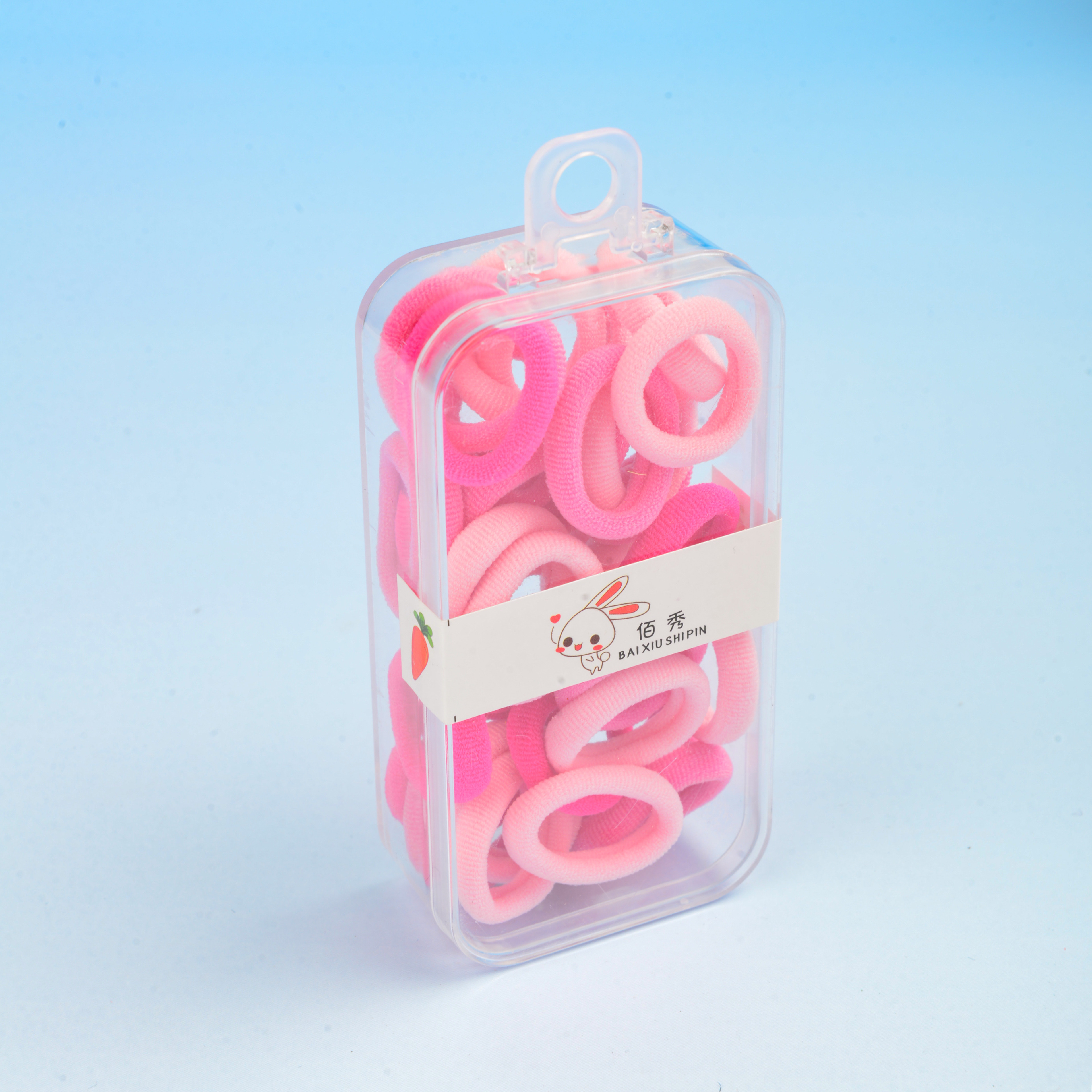 [2023 New] Korean Version Of Color Children's Small Towel Circle Rubber Band Hair Circle Candy Color High Elastic Simple Female Item Picture