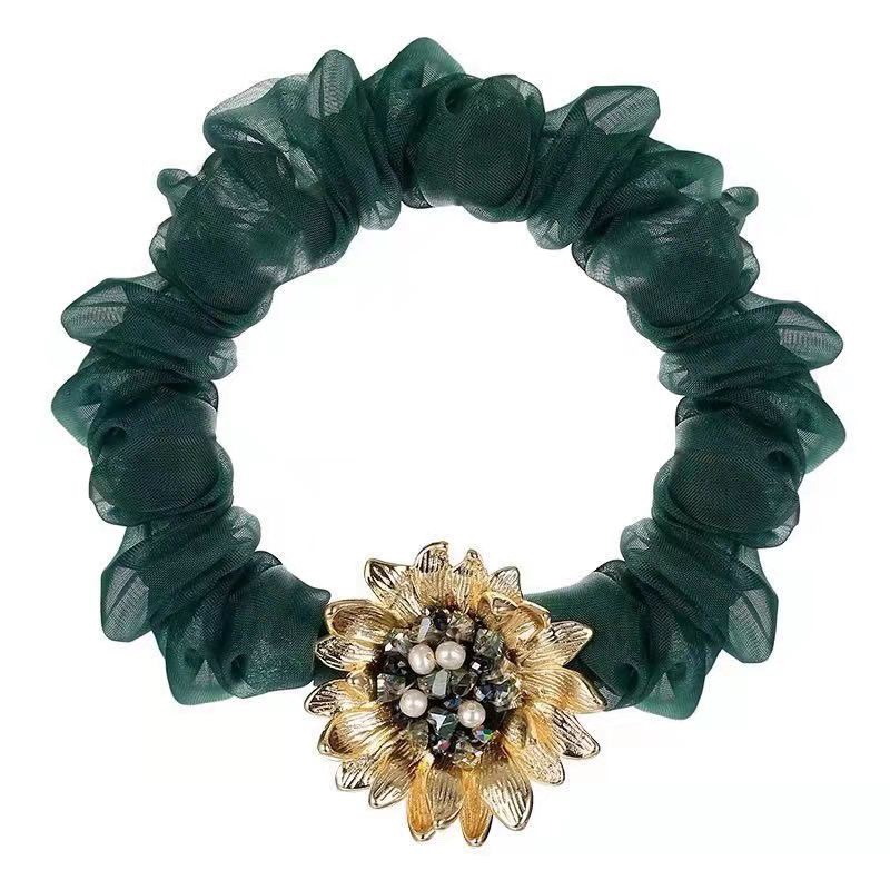 Sunflower Scrunchie details Picture