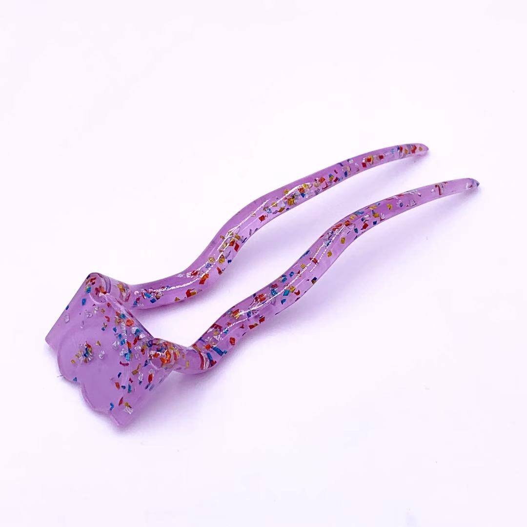 美神饰品时尚潮流U形发簪、盘发器1030567890356细节图