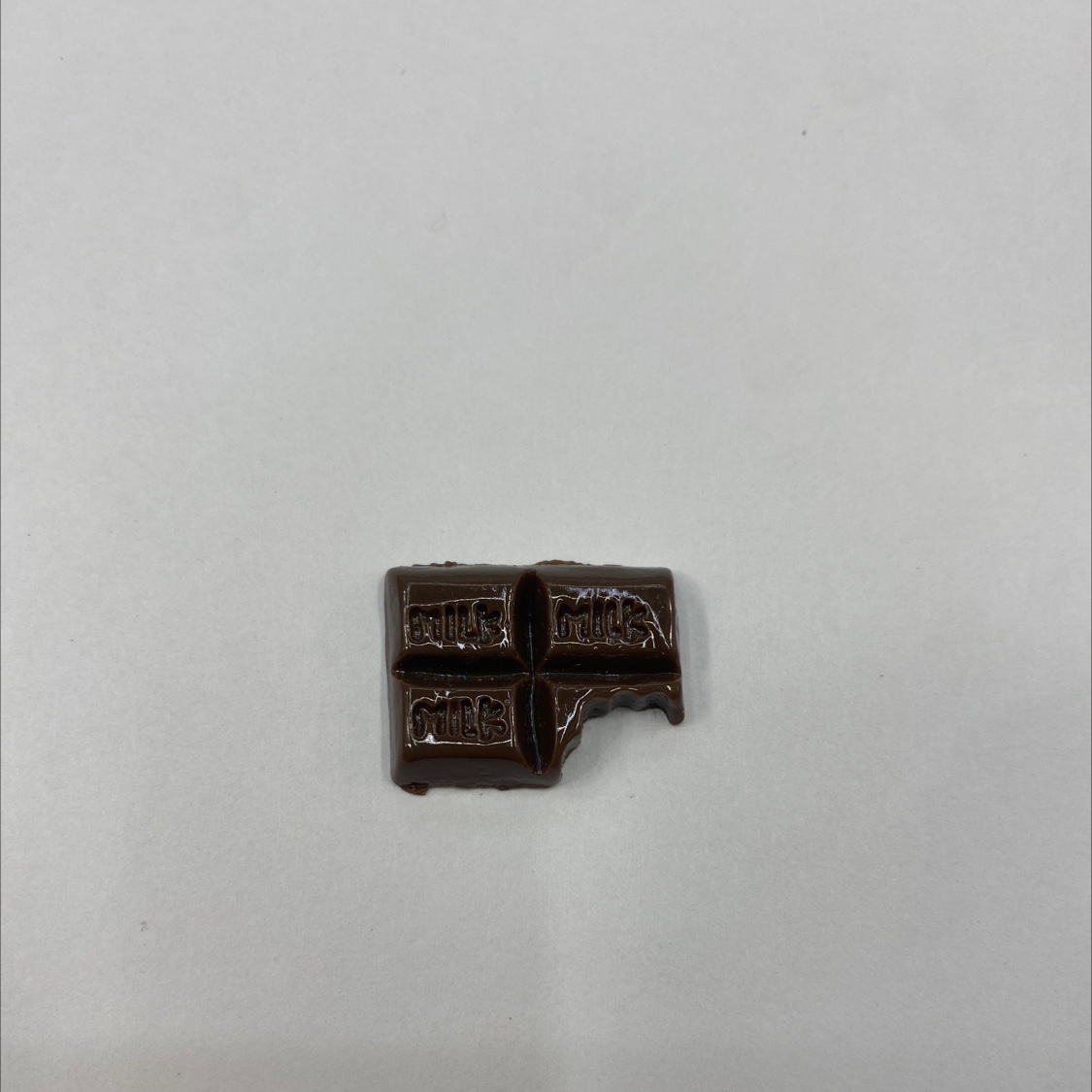Factory direct sales of diy resin accessories for notched chocolate simulation food toys
