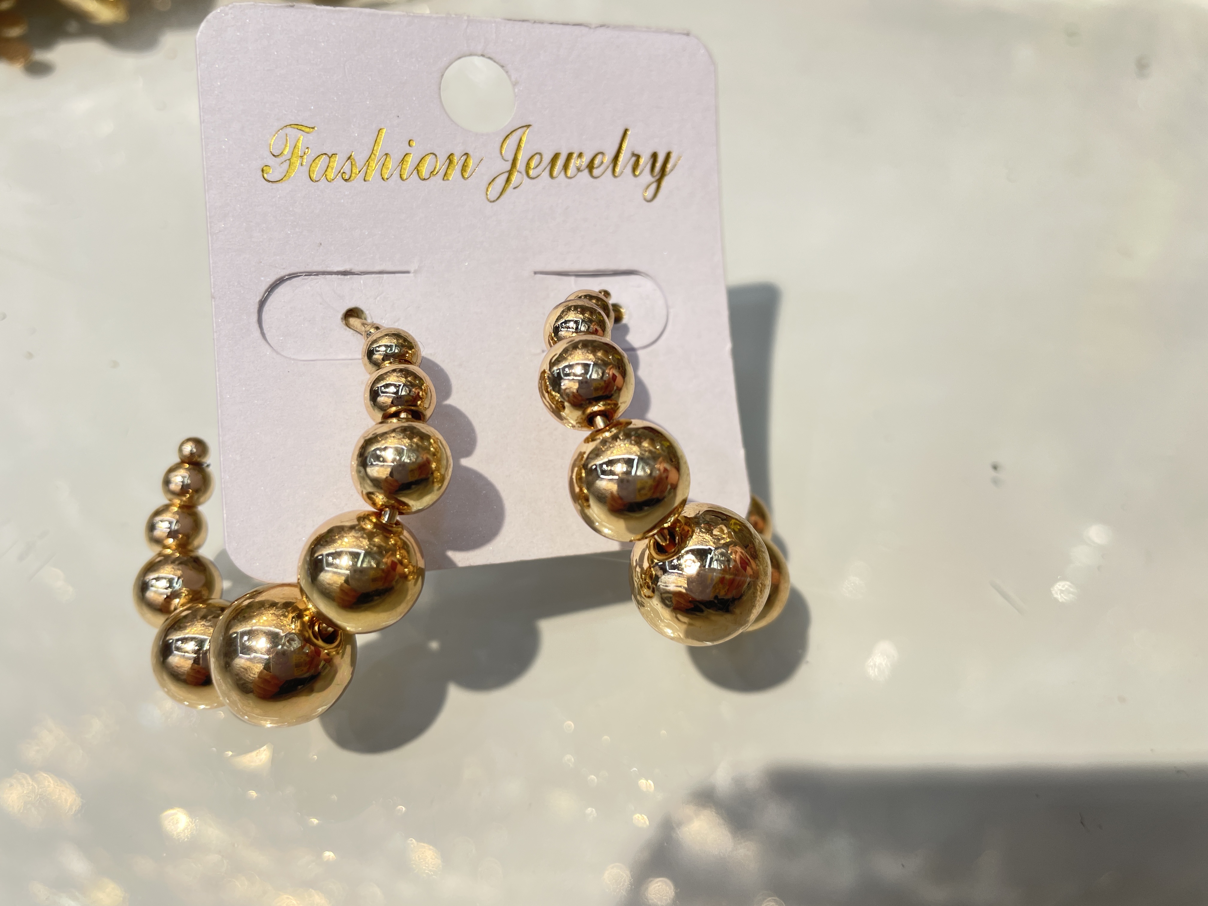 Bead earrings fashion trend casual everything atmospheric class 4385-122 thumbnail