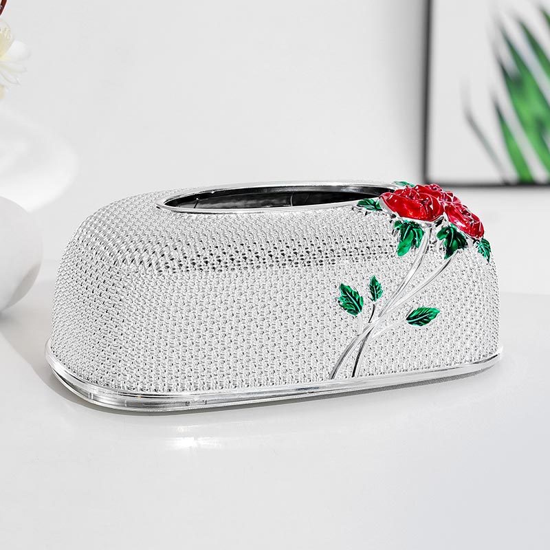 Tissue box, high-end and light luxury living room, new high-end acrylic waterproof, hotel office dining table decoration Item Picture