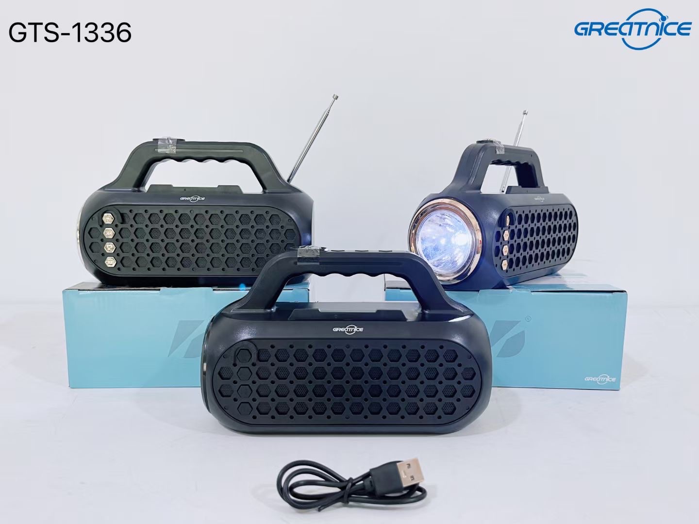 全网最低/G T S-1336蓝牙音箱/便携式手提/插卡播放/音质超赞/不买你会后悔/限时抢购中！细节图