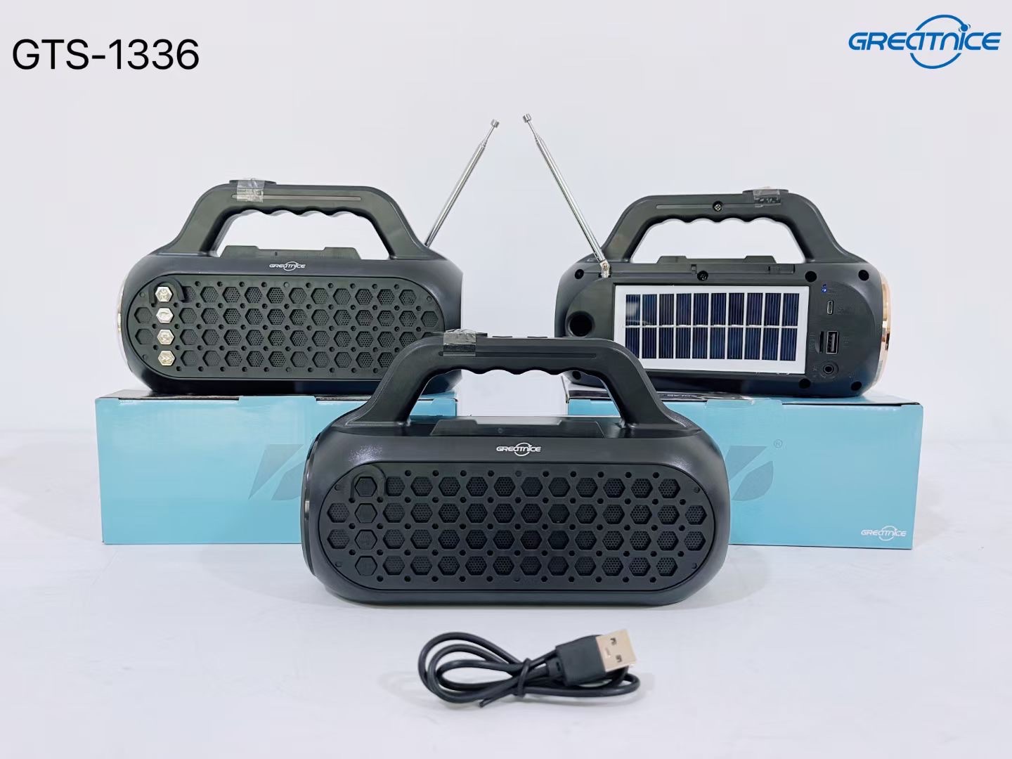 全网最低！G T S-1336蓝牙音箱，便携式手提，插卡播放，音质超赞，不买你会后悔，限时抢购中！