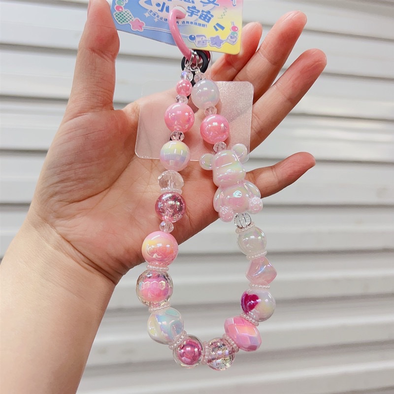 New wool flower hand chain key pendant lovely drip solid color flower http://detail.m.1688.com/page deserve to act the role of creative couple bag decoration Application Scenario