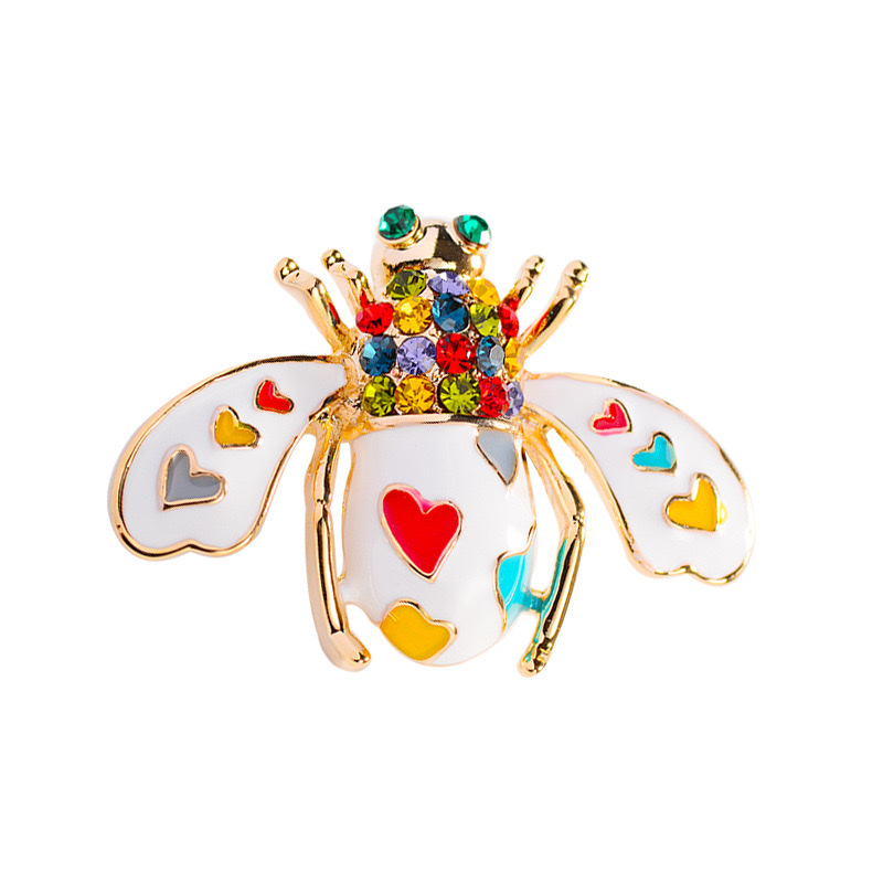 0704- Cute Bee Brooch Item Picture