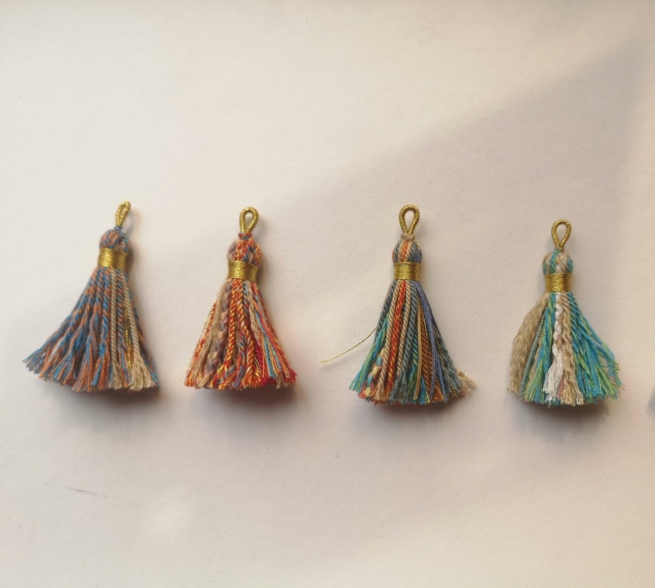 Best-selling Chinese-style collectible jewelry series: DIY hand-held tassel Chinese-style tassels, peach wood key pendant