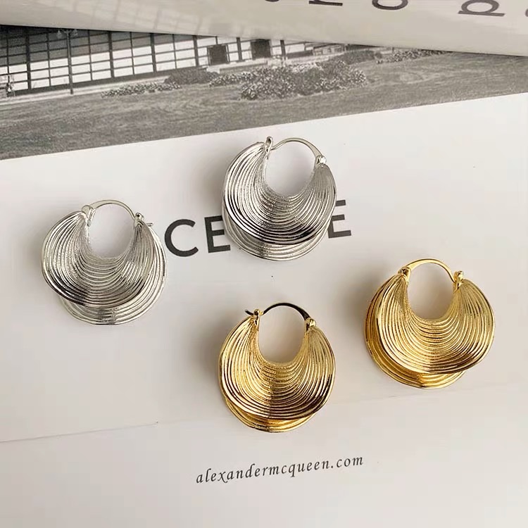 Stainless Steel Shaped Fashion Earrings