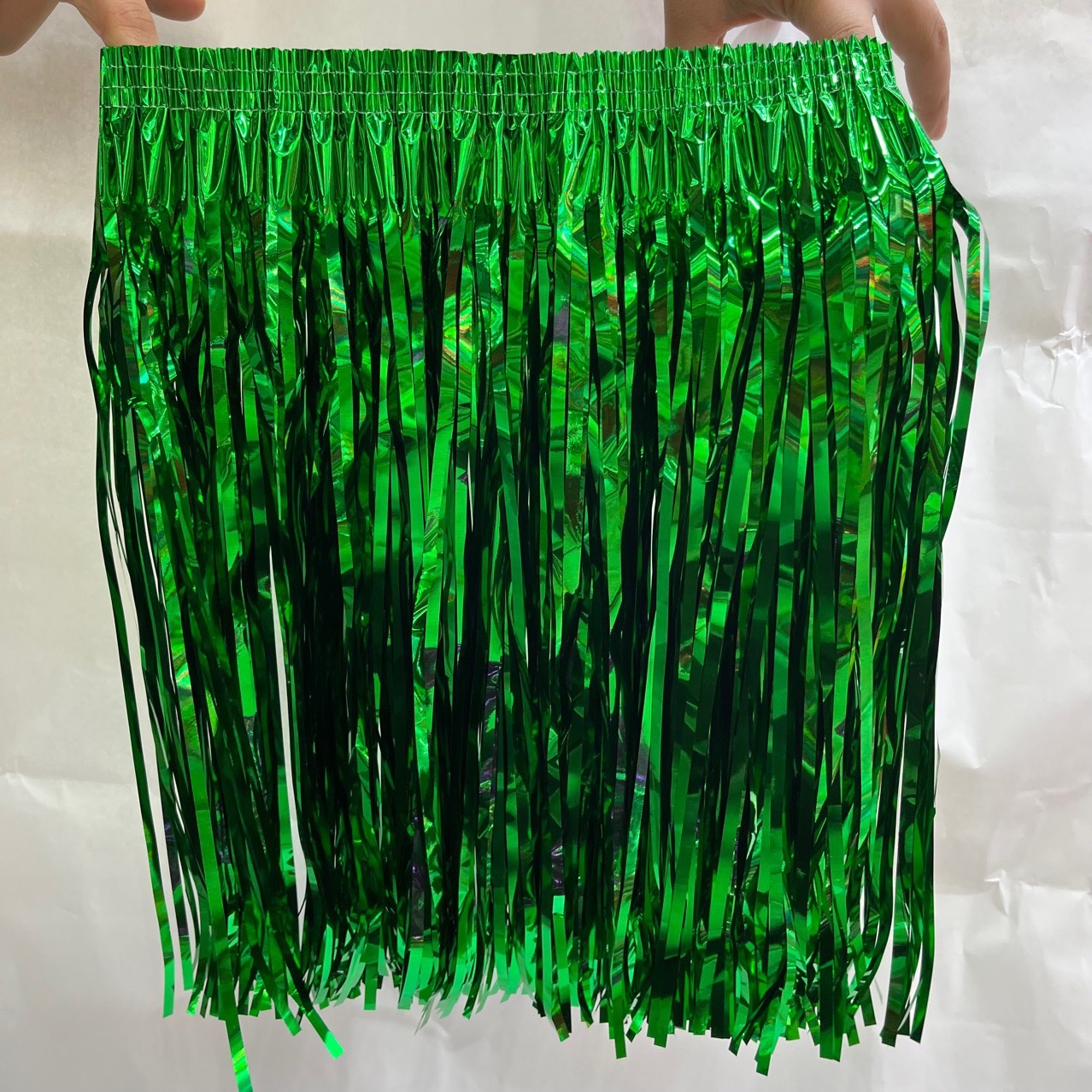 雨丝裙亮片裙草裙派对草裙舞舞台演出服 拉丁舞裙