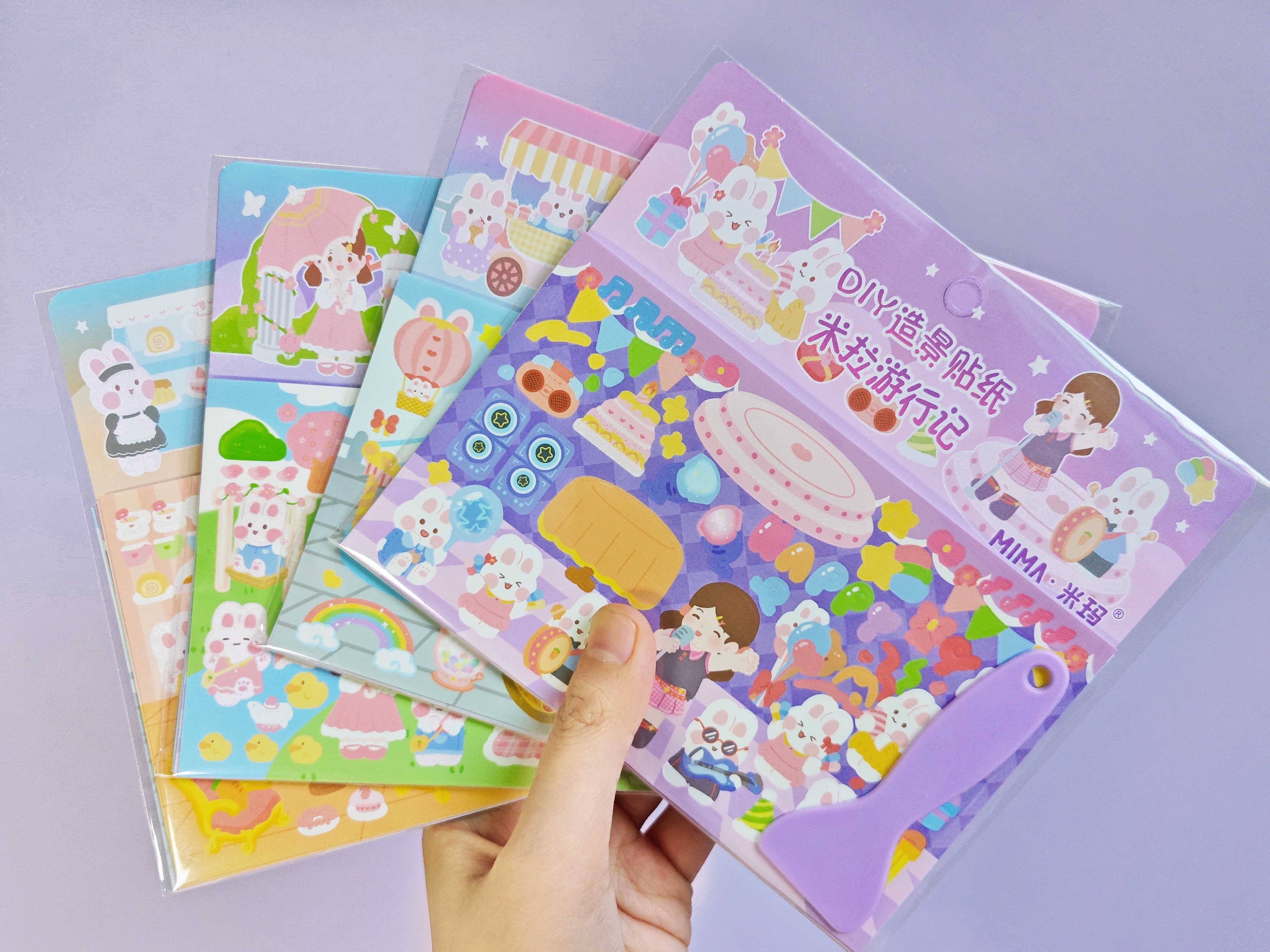 限时抢购！韩版造景贴纸套装，场景贴纸任你选，打造个性空间，不买你会后悔！