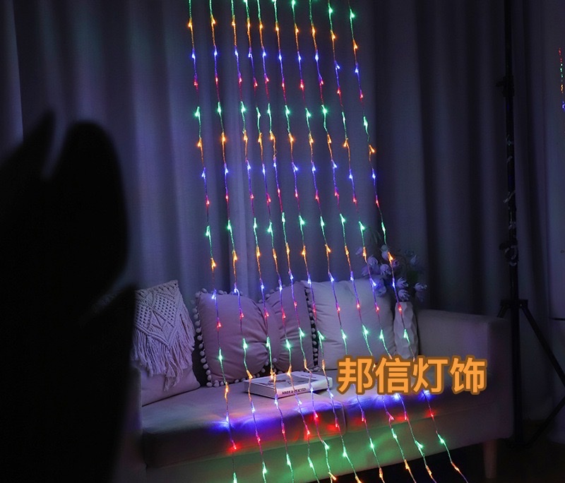 led water flow lights 3*3 meters -10 pieces in color for export wholesale