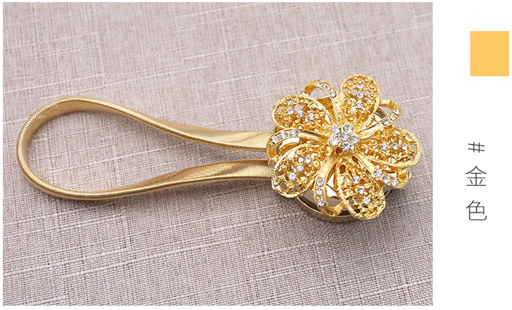 窗帘磁扣/窗帘绑带/磁性窗帘扣白底实物图