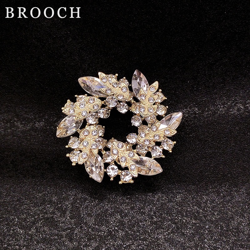 Flash Sale! The South Korean Version Of Zircon Brooch, Shining Bright, Do Not Buy You Will Regret! details Picture