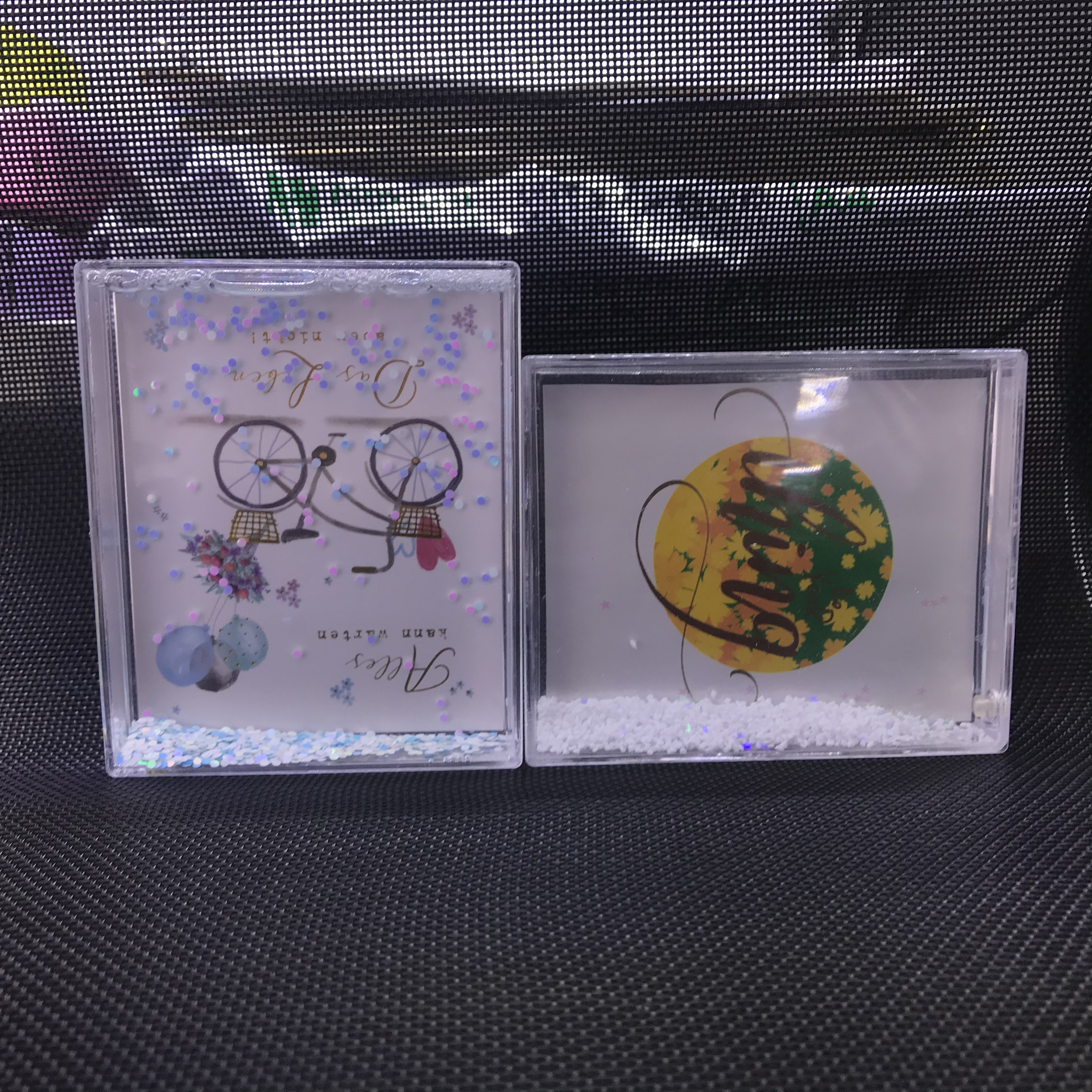 长方形流沙相框 入水流沙水球 家居装饰摆件 旅游纪念品工艺品礼物礼品 哲辉工艺品