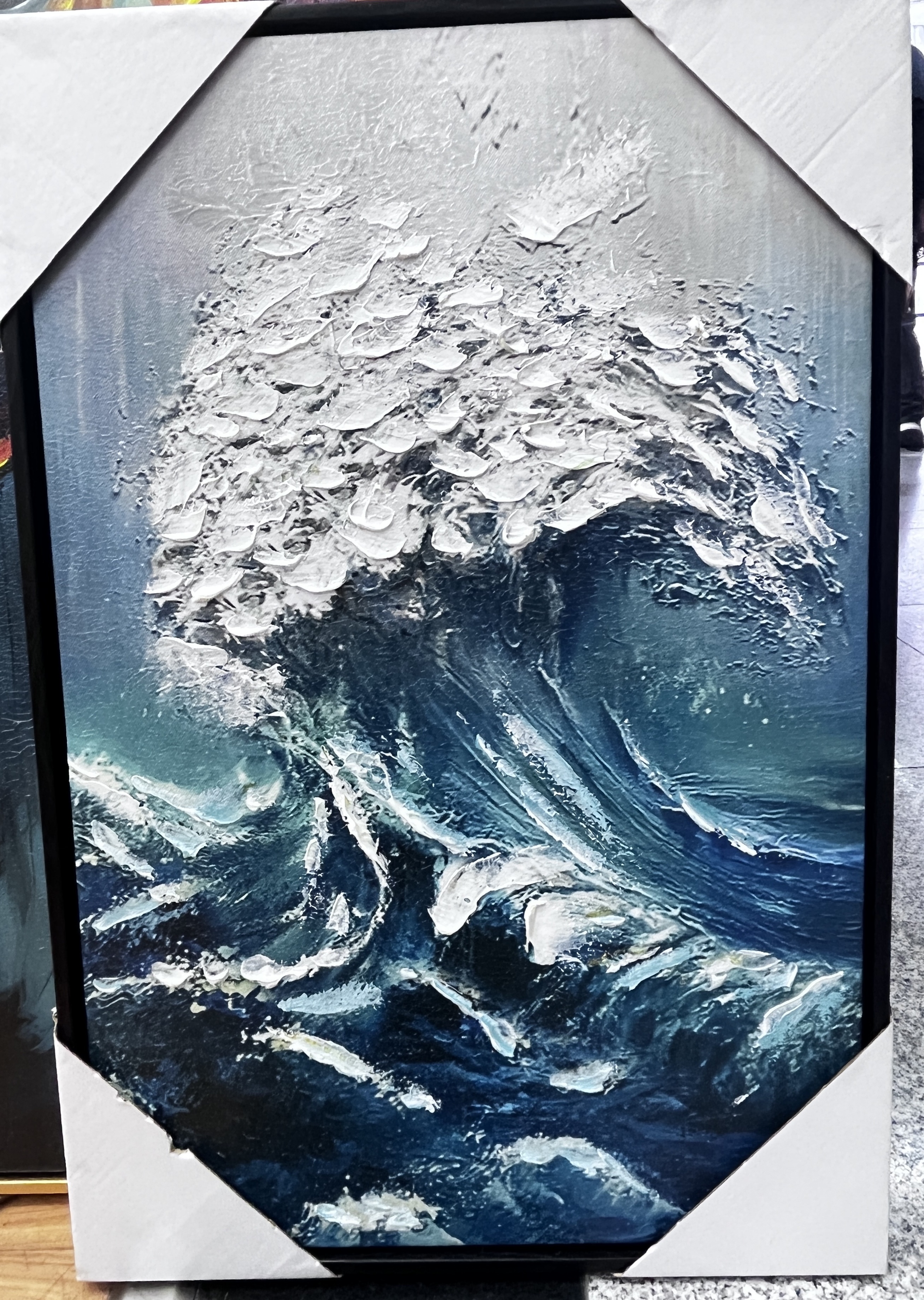 Fondo de sofá moderno y simple pinturas decorativas de pared pinturas abstractas para colgar en la sala de estar grandes pinturas de suelo de alto nivel pinturas de techo atmosférico