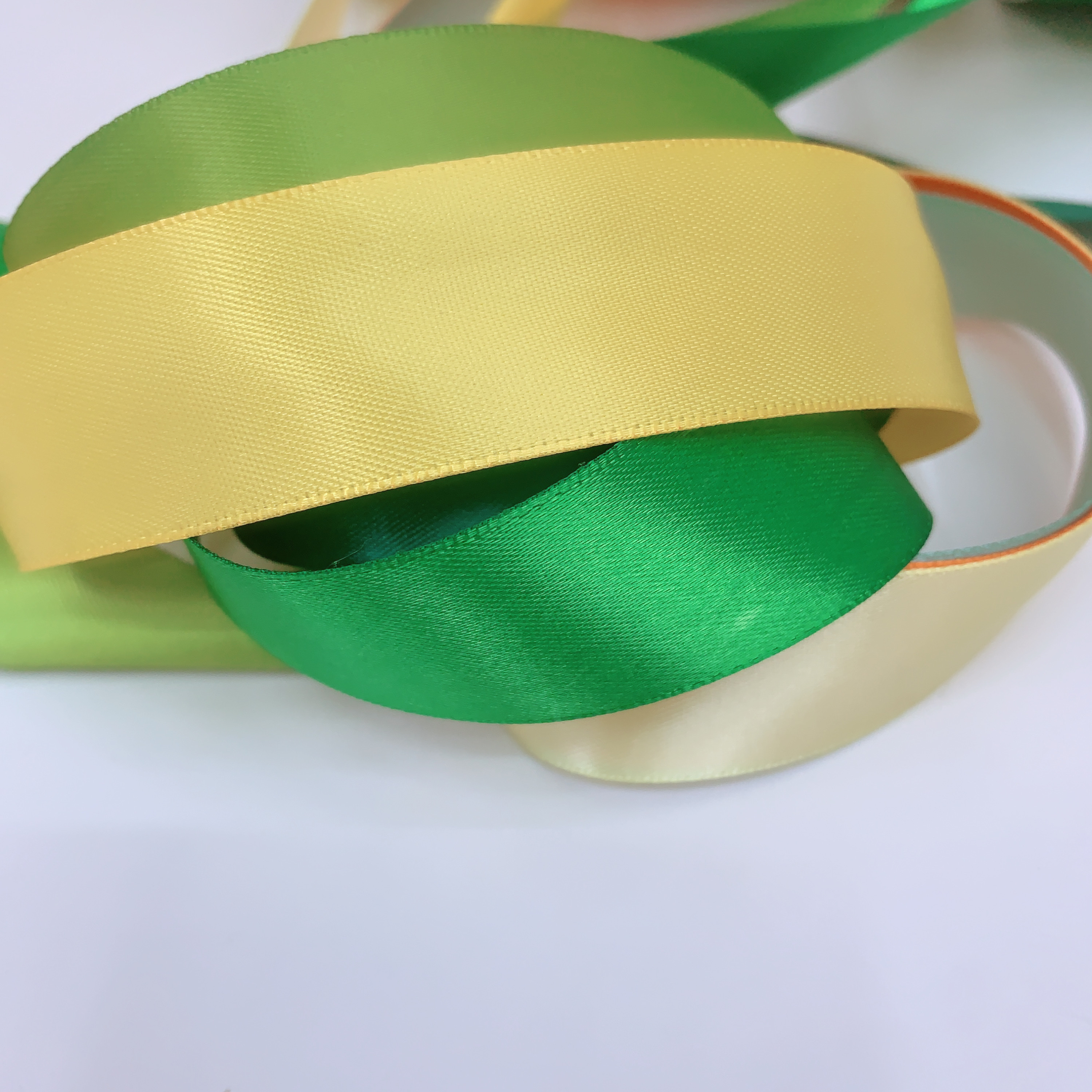 2.5公分双面涤纶带发饰礼物盒丝带包装装饰材料蛋糕绸带花束织带详情图2