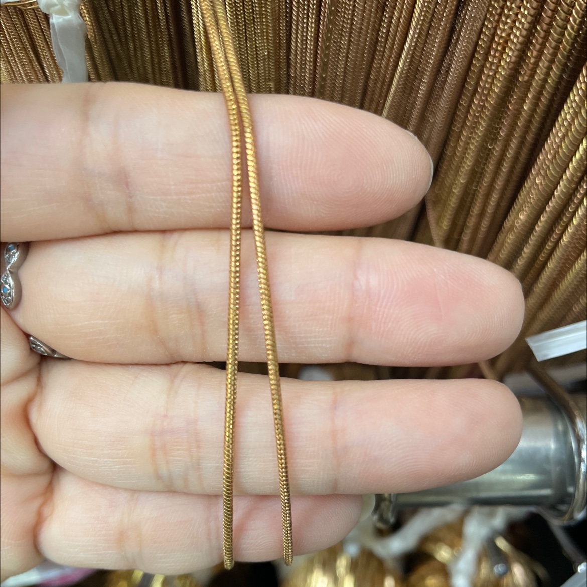 Sp145R 1.5-yuan snake chain details Picture