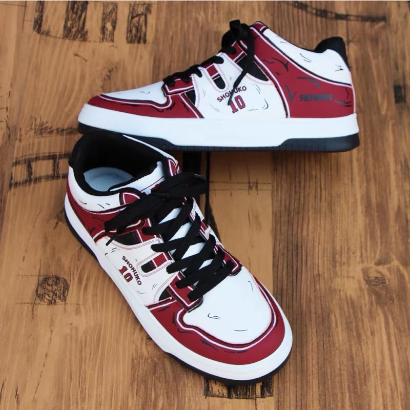 Renben Men's Shoes 2023 Autumn/Winter new leather high-top sporty casual shoes, men's white fleece sports board shoes Application Scenario