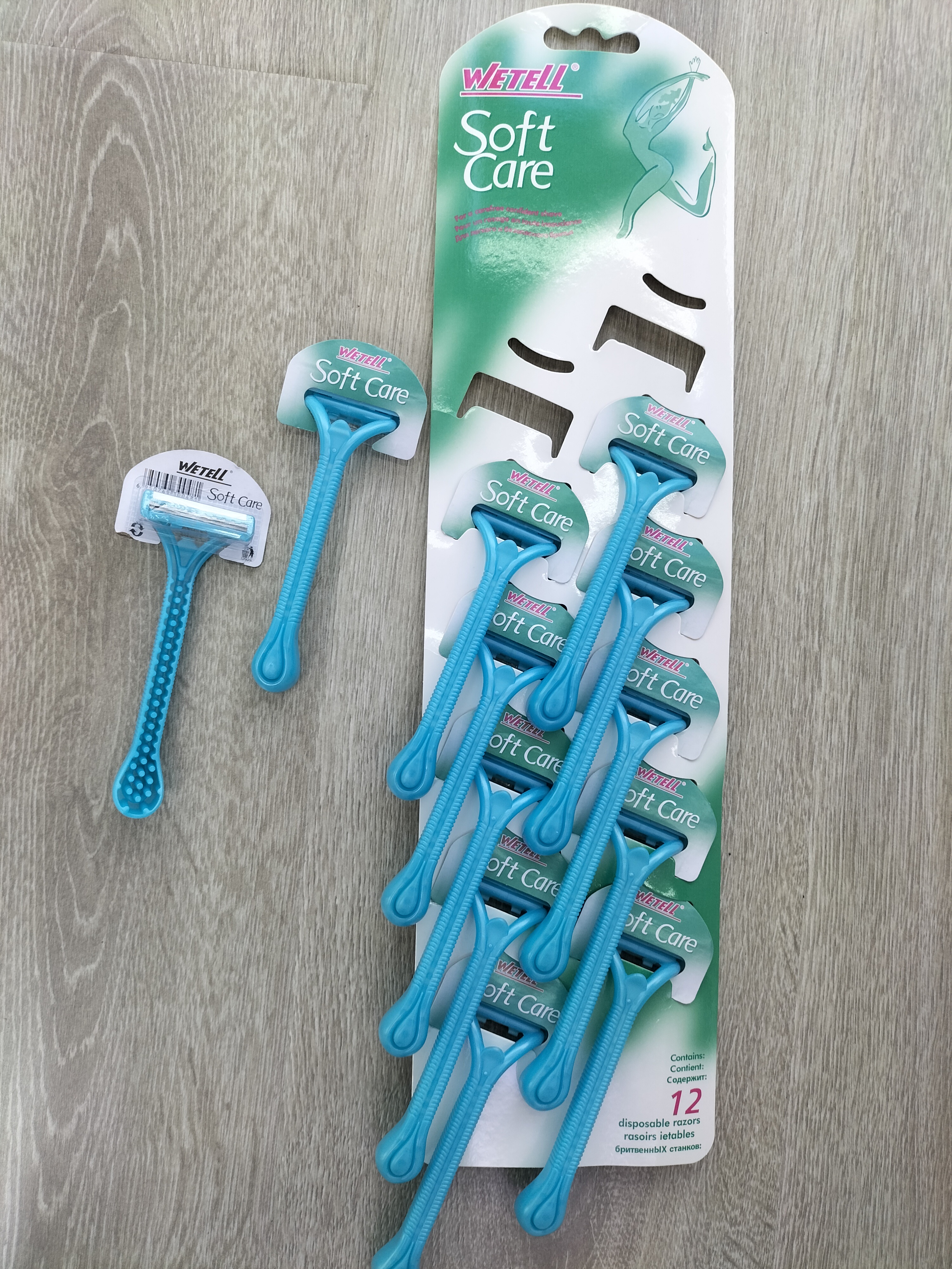 Hanging card razor drop handle thumbnail