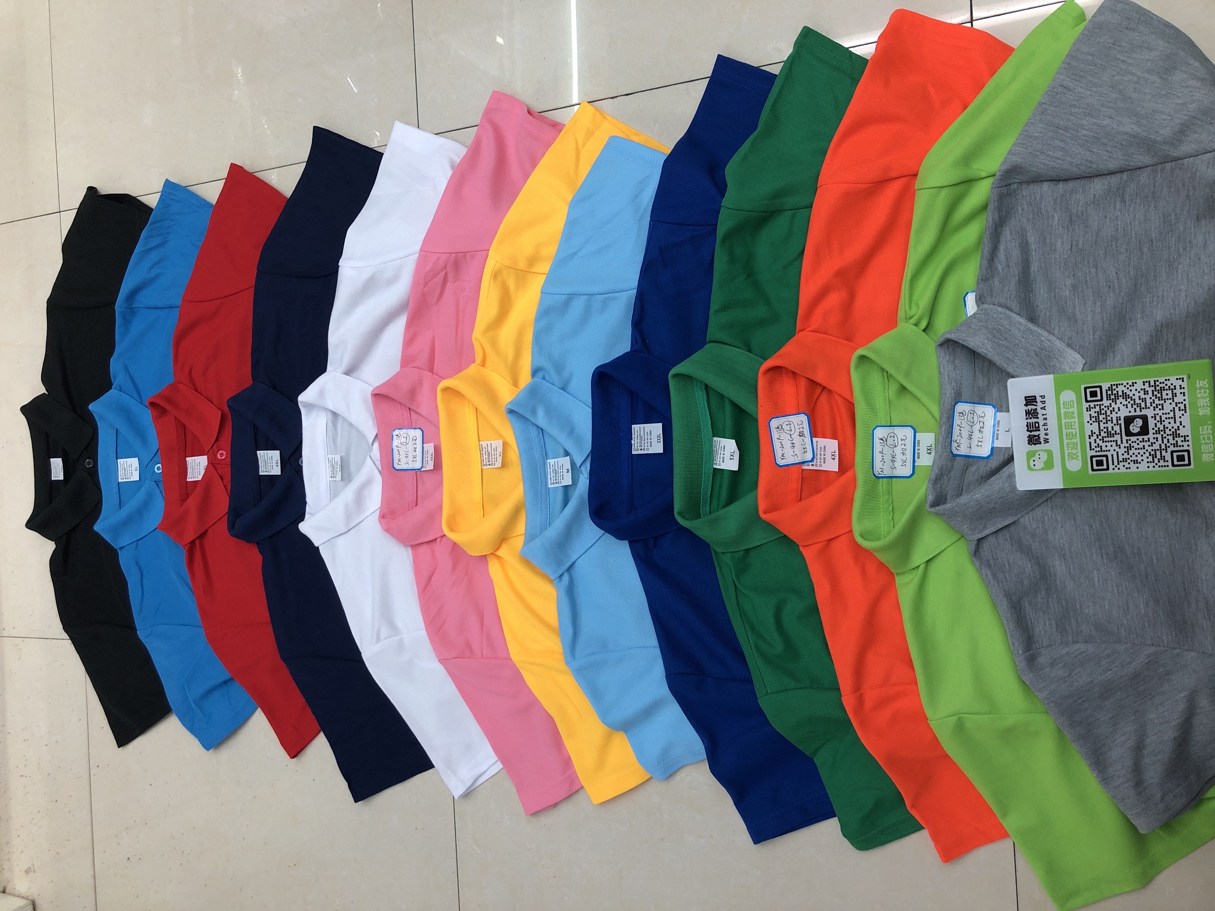 环保棉男士Polo衫，13色任你选，S到4XL全尺寸现货，不买绝对后悔，大量现货限时抢购，欢迎订购！详情图1