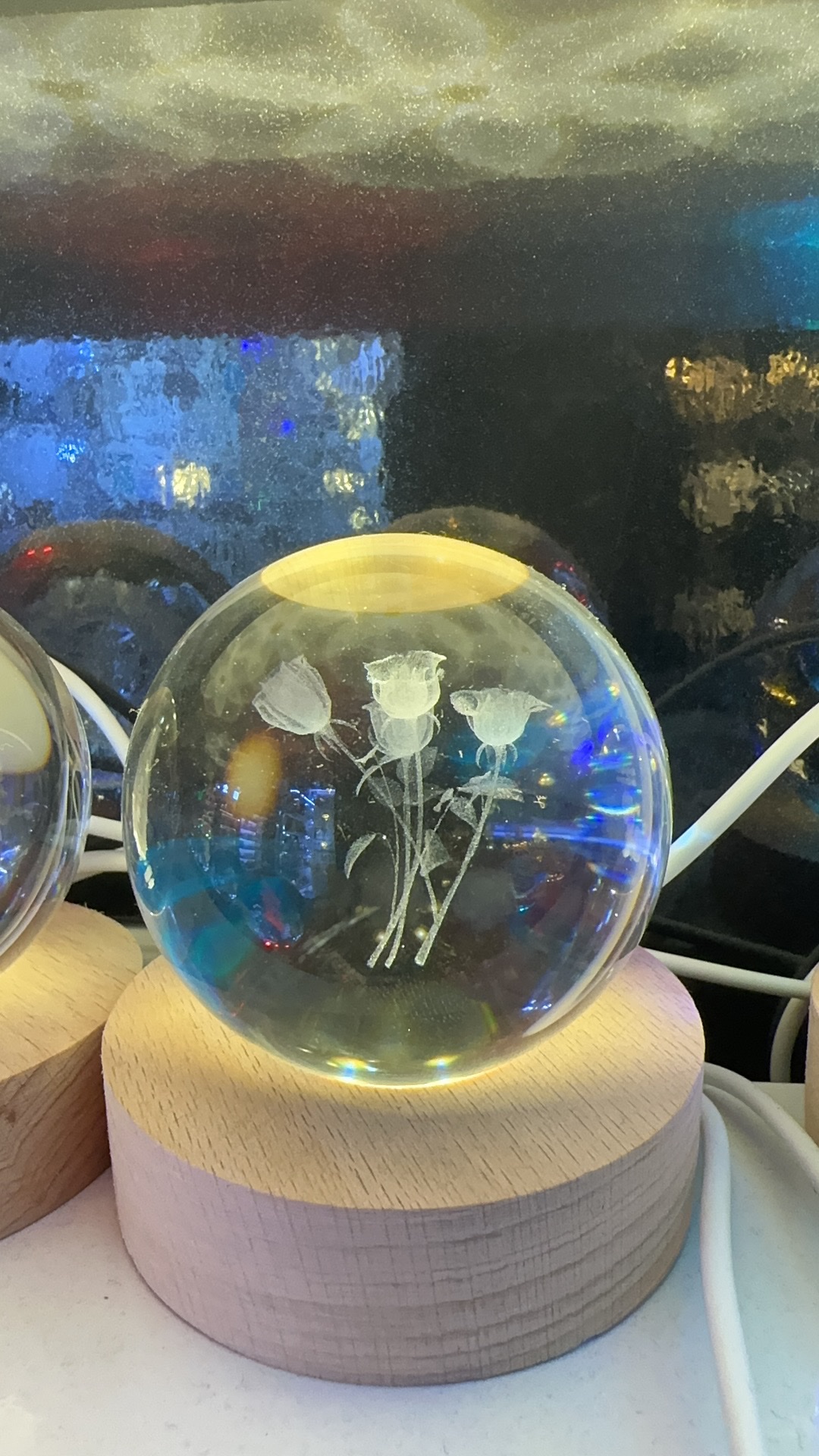LED水晶球
