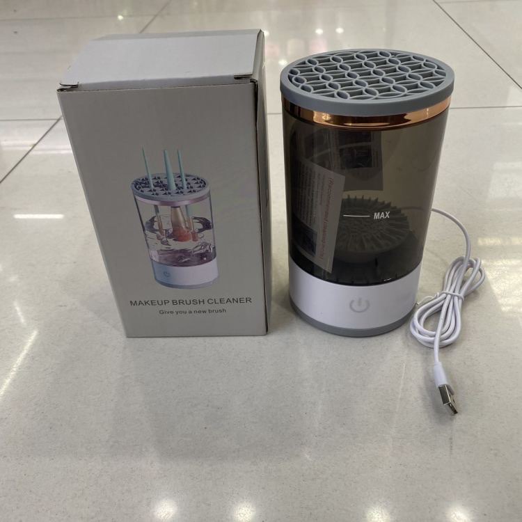 Makeup brush cleaner, rechargeable lazy person's electric cleaning brush, automatic brush cleaner Item Picture