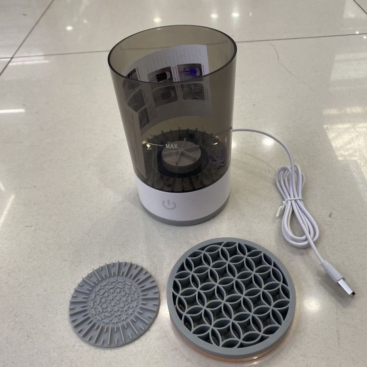 Makeup brush cleaner, rechargeable lazy person's electric cleaning brush, automatic brush cleaner Specification image