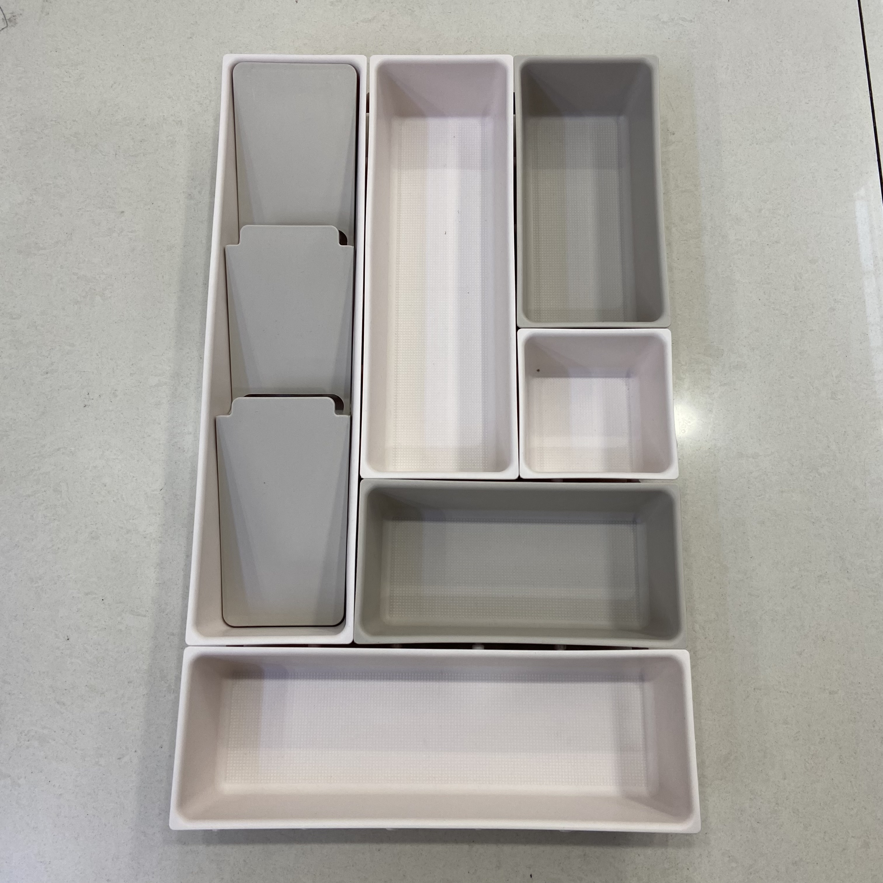 Storage box, beauty storage box, kitchen knife and fork storage box, multi-functional makeup brush, eyebrow pencil organizing box details Picture