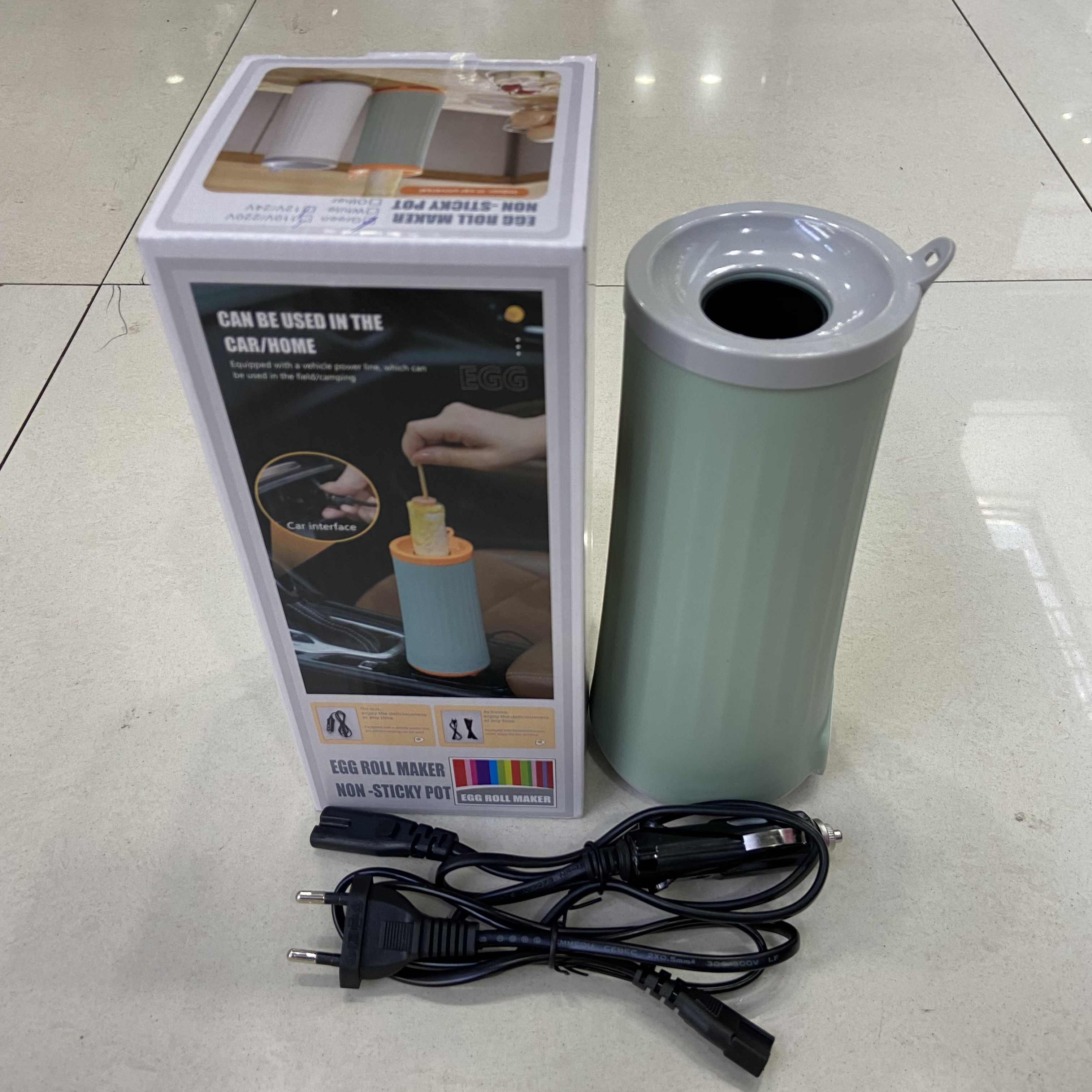 小型鸡蛋杯蛋卷机多功能早餐机煮蛋器煎蛋器家用蛋包肠脆皮机图