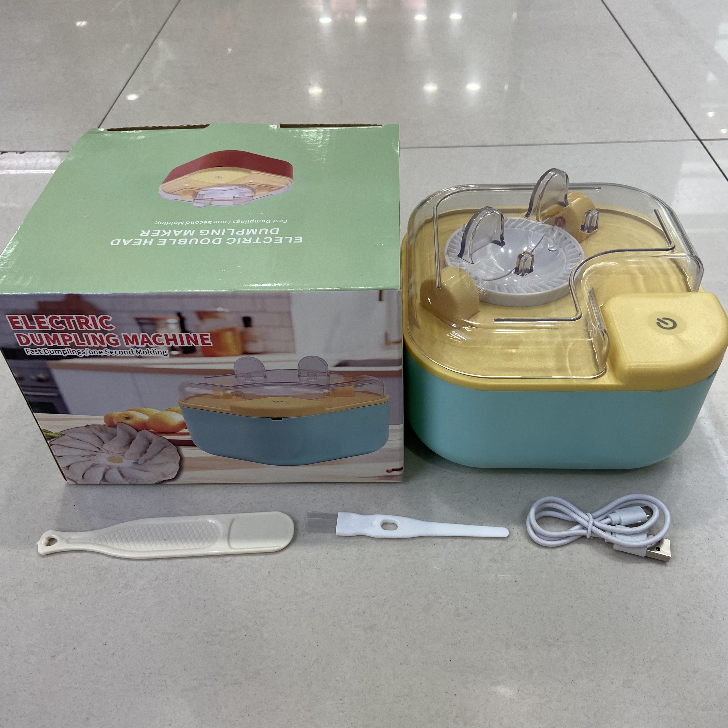 A fully automatic dumpling machine for lazy people to make dumplings at home
