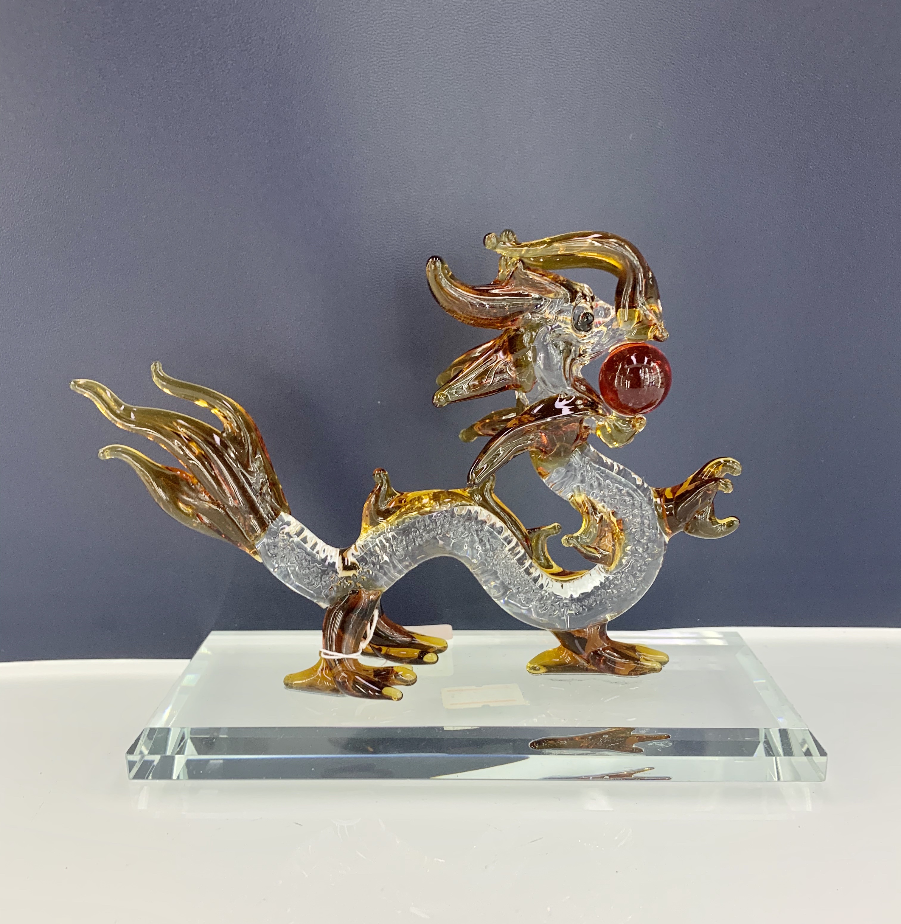 Flash Sale! Crystal Brown Dragon, Quality Assurance, Do Not Buy You Will Regret! Freebies Waiting For You!