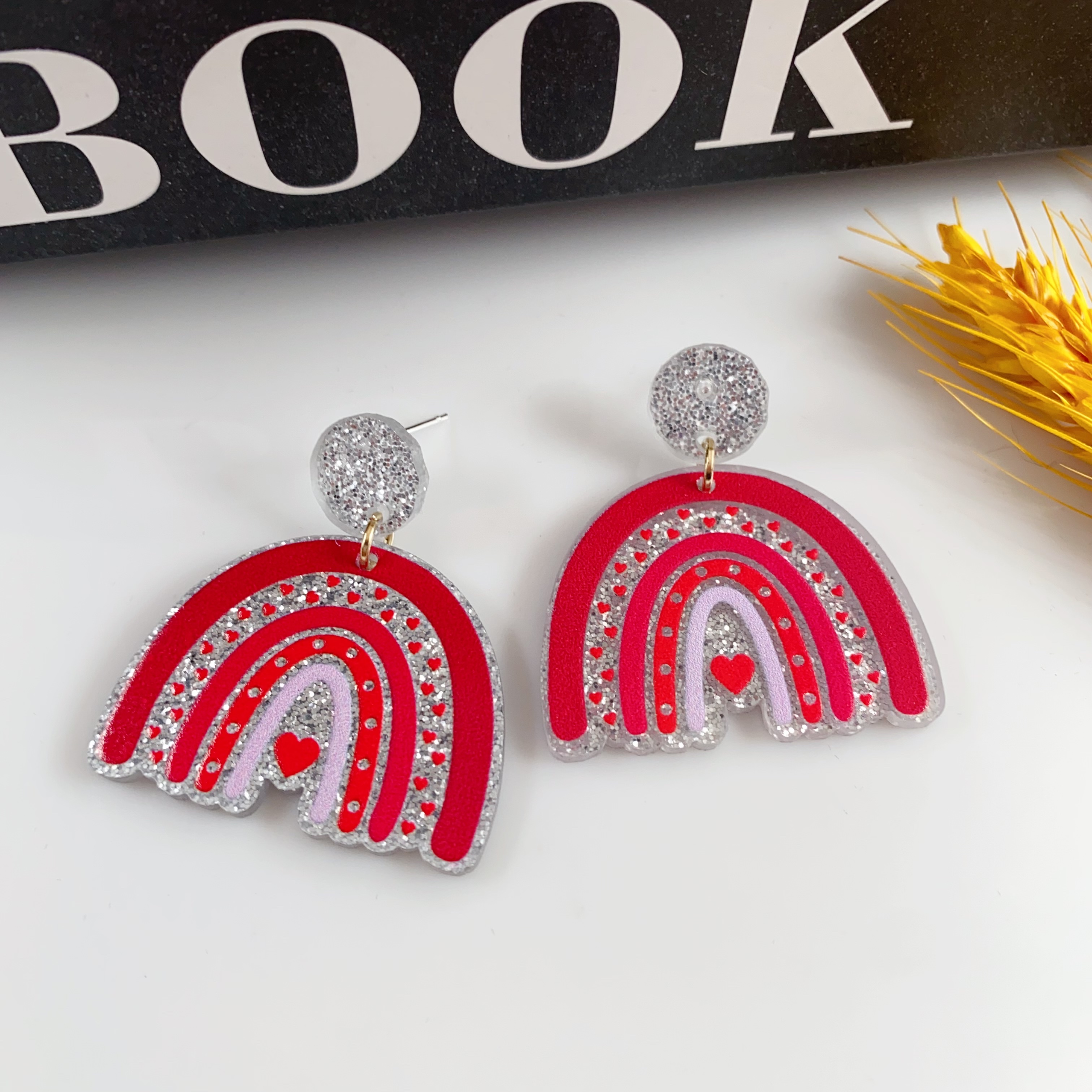 Hot-selling bestseller! Exquisite earring accessories, super value prices, buy one get one free. You will definitely regret it if you don't buy! Limited-time flash sale! Specification image