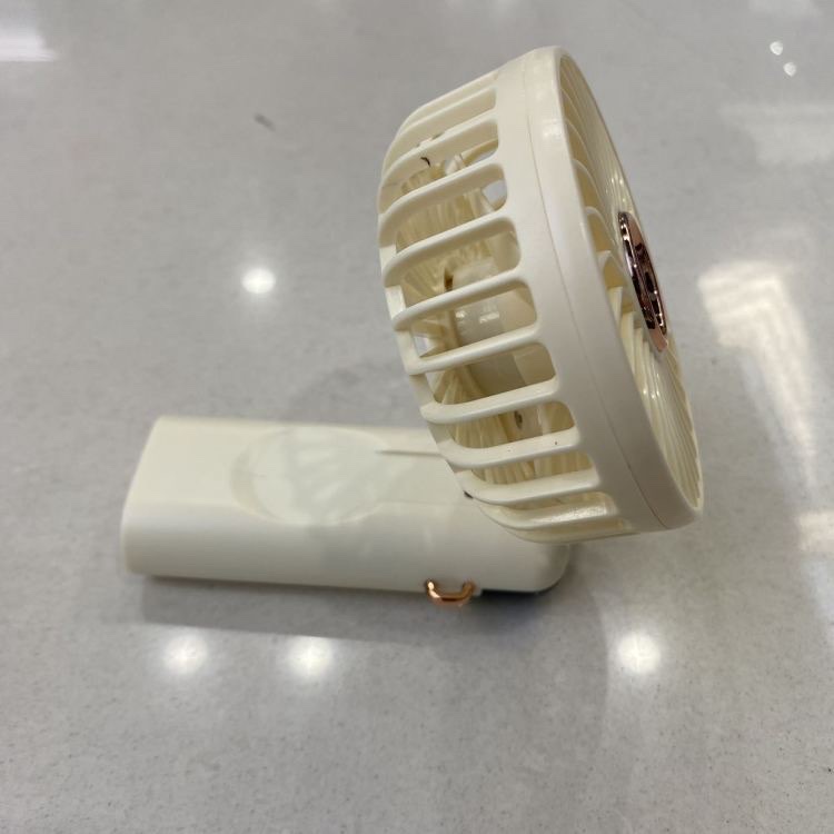 Silent small fan, usb folding fan, large wind force digital display small fan details Picture