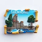 意大利Sirmione小镇立体风景旅游纪念品冰箱贴