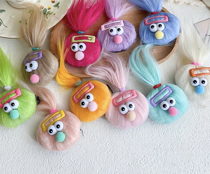 Funny Ugly Doll Hair Clip Cute Grab Clip Hair Clip Back Hair Clip Hair Accessory details Picture