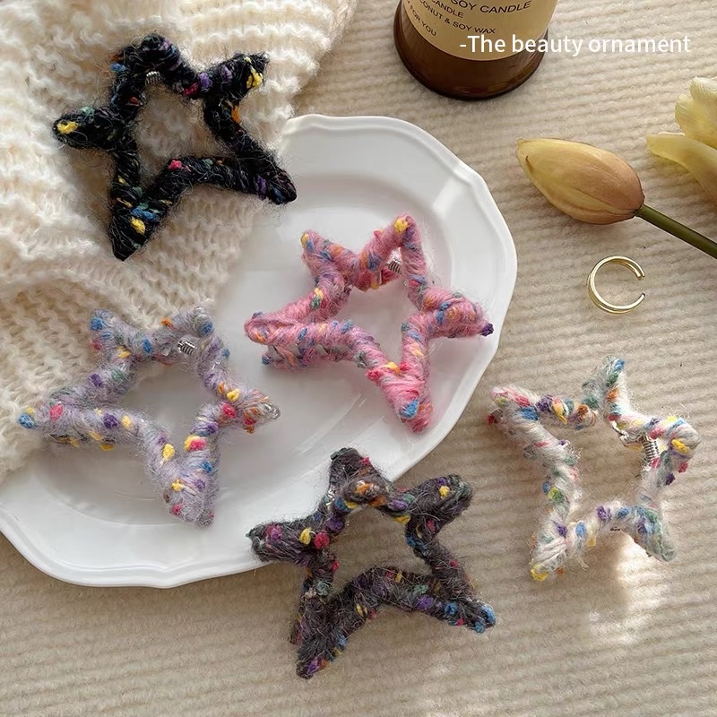 Alloy Claw Clip Winding Yarn details Picture