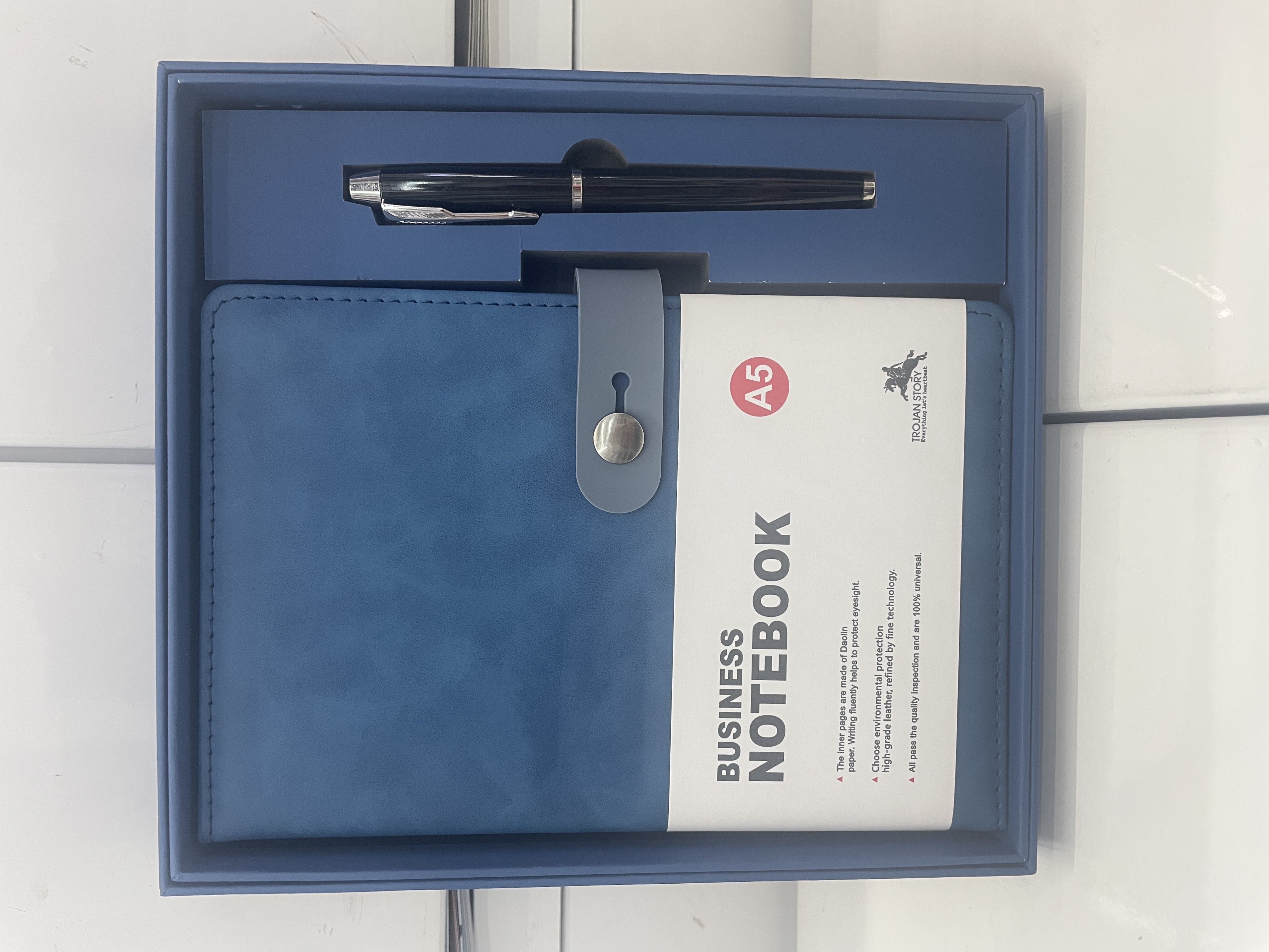 Gift Box Set Notepad Specification drawing