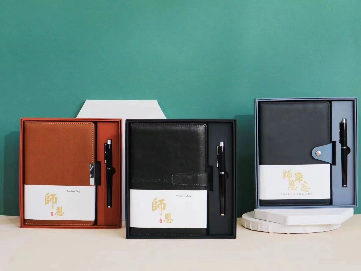 Four Color Gift Box Set Notepad Item Picture