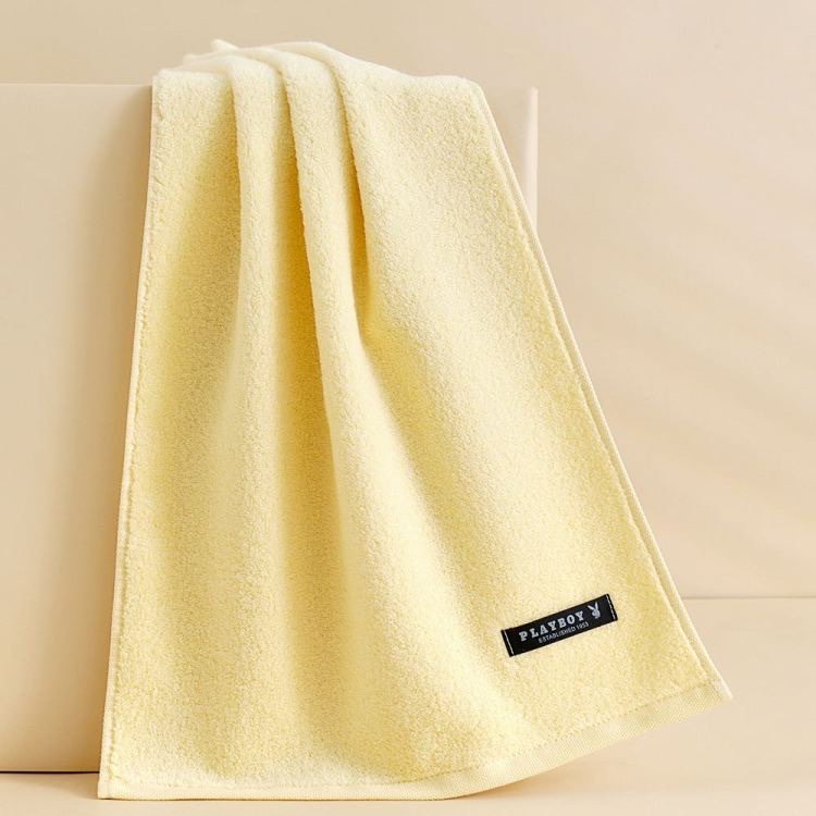 Class A skin-friendly pure cotton thick large towel, adult solid color household soft, absorbent and non-shedding for washing face Application Scenario