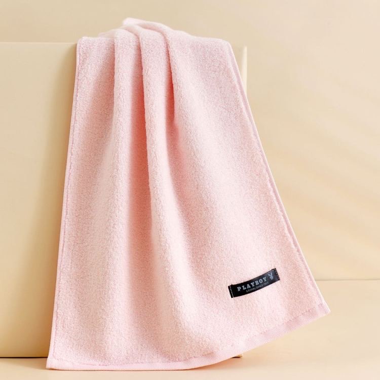 Class A skin-friendly pure cotton thick large towel, adult solid color household soft, absorbent and non-shedding for washing face Specification image