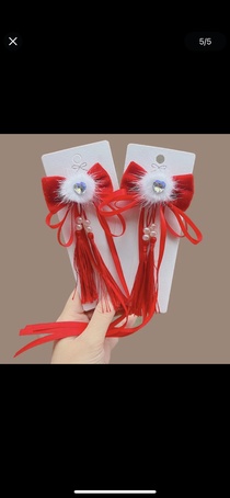 New Year children's Hanfu hair accessories 3
