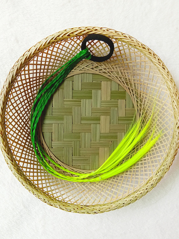 Wig braids, gradient false braids, braided braids, long braids details Picture