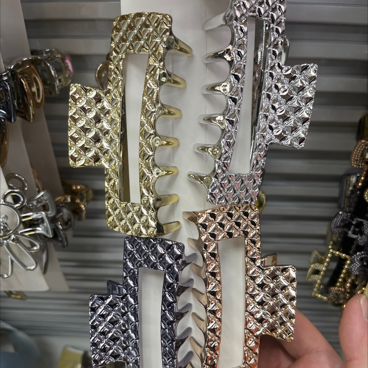 Electroplated gripper