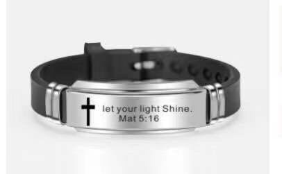 Libra men's silicone pin buckle stainless steel bracelet, customizable products for the 12 zodiac signs; Fashionable and versatile bracelet, bracelet, bracelet, bracelet Specification image